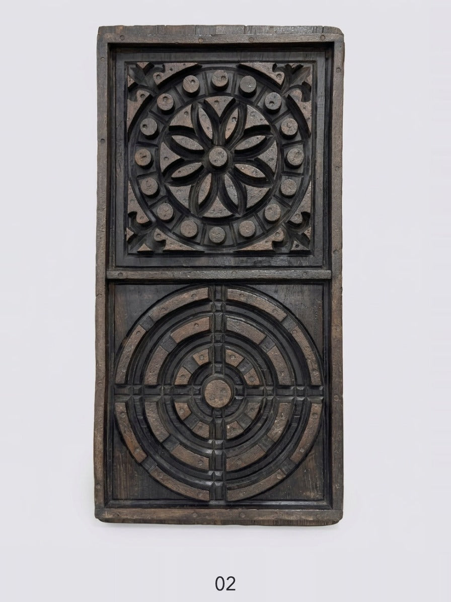 Antique Wooden Cement Moulds — piece 02
