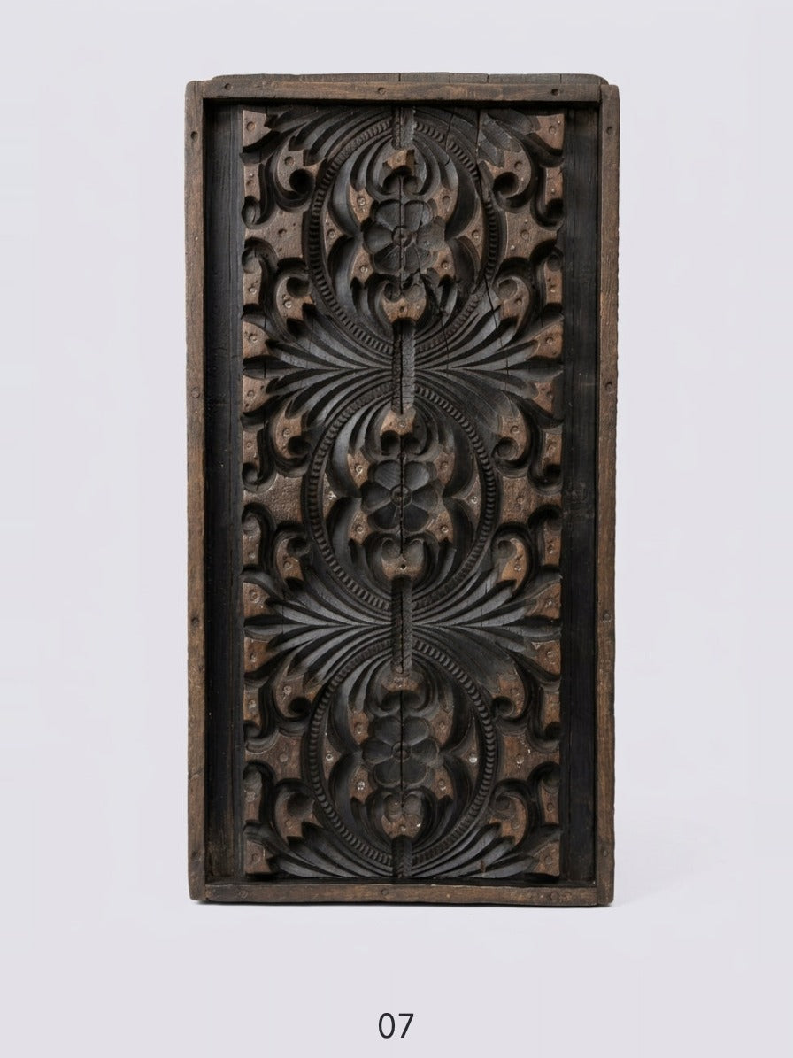 Antique Wooden Cement Moulds — piece 07