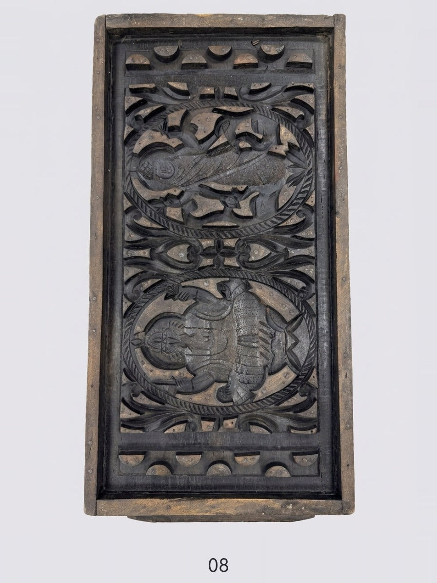 Antique Wooden Cement Moulds — piece 08