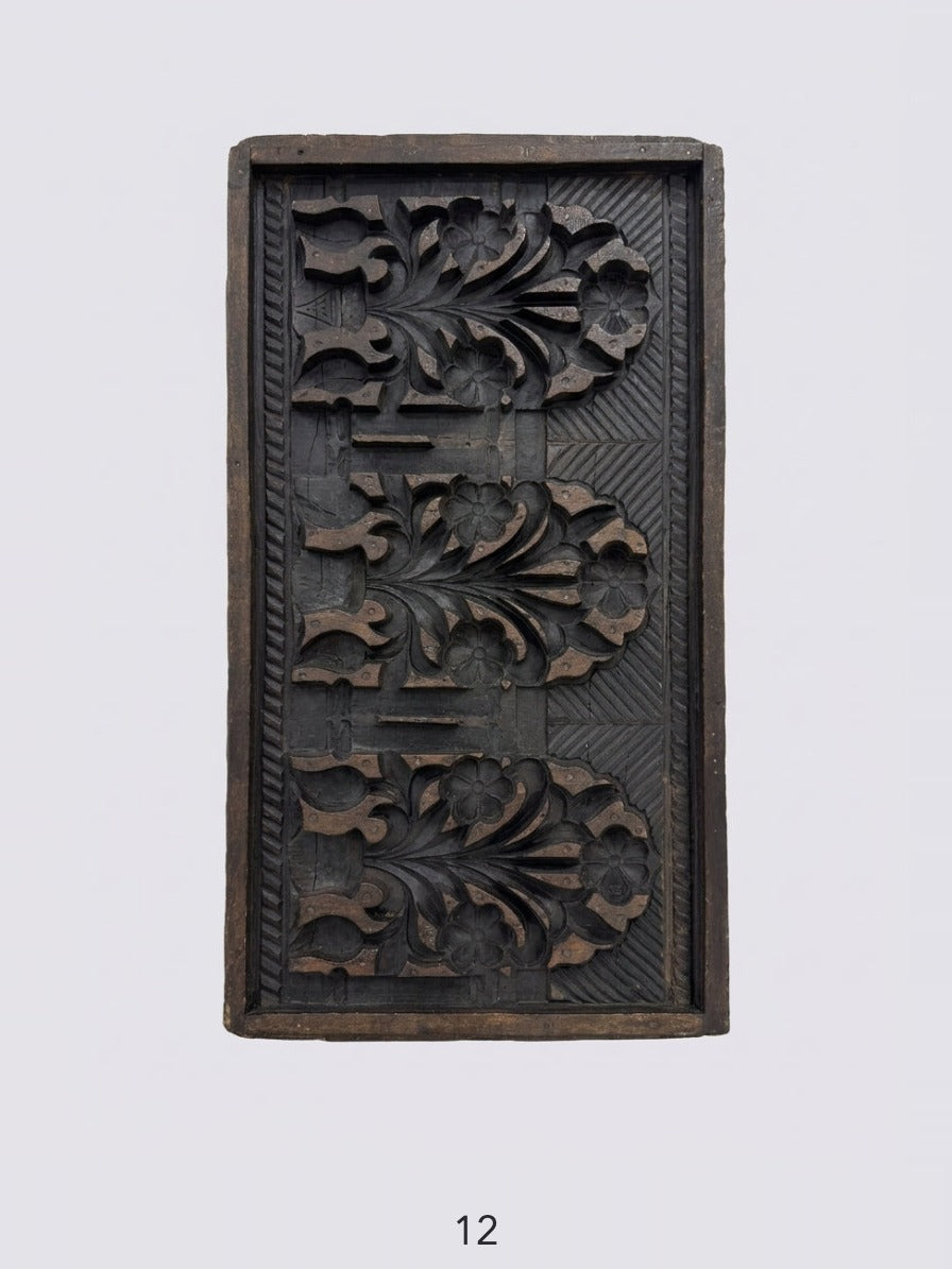 Antique Wooden Cement Moulds — piece 12