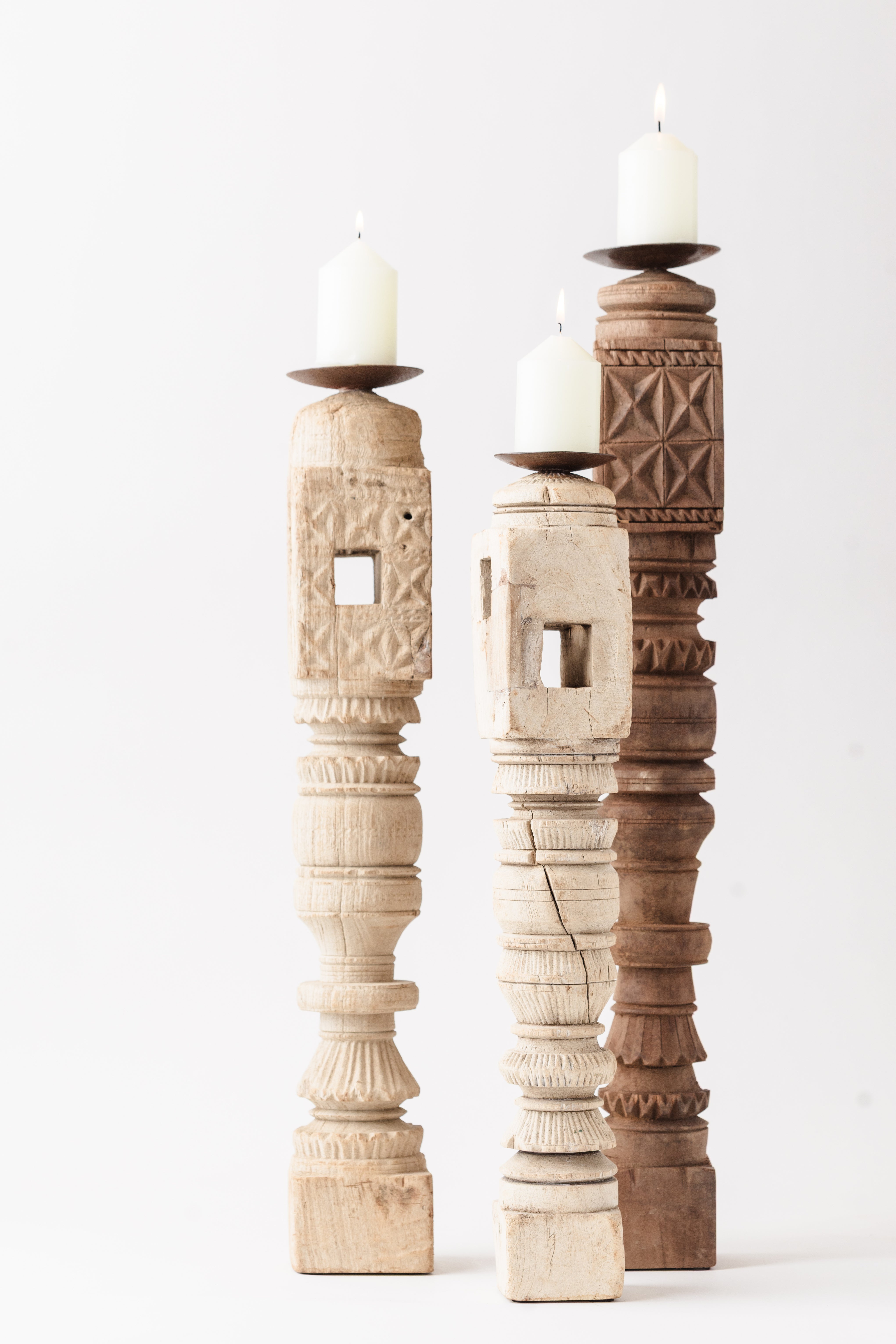 Charpai Candle Stand