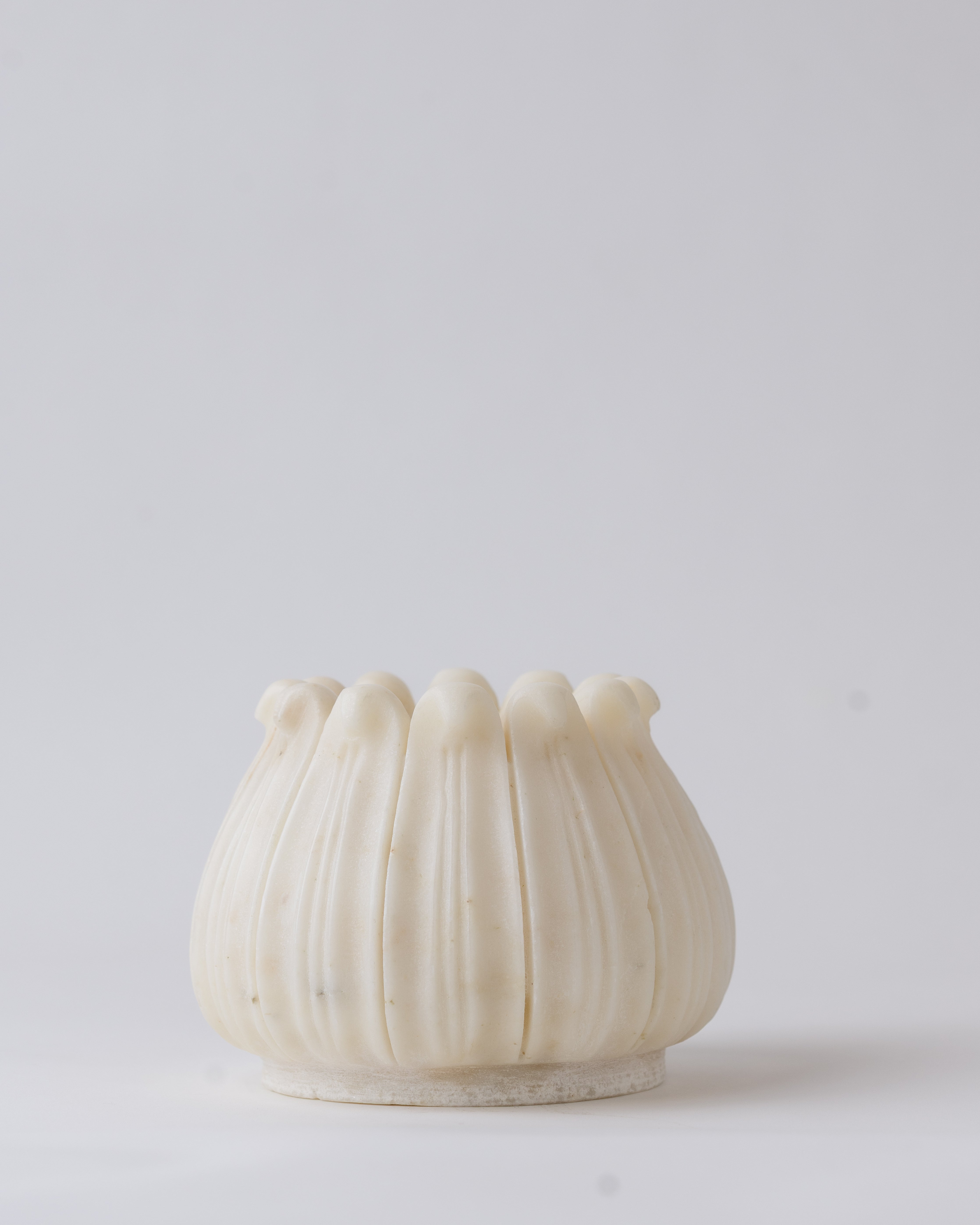Marble Lotus Vase
