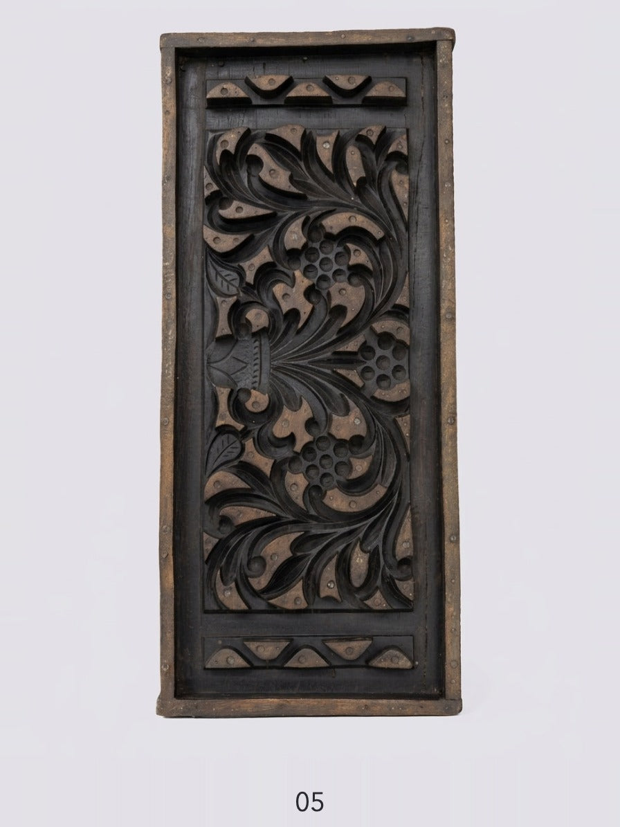 Antique Wooden Cement Moulds — piece 05