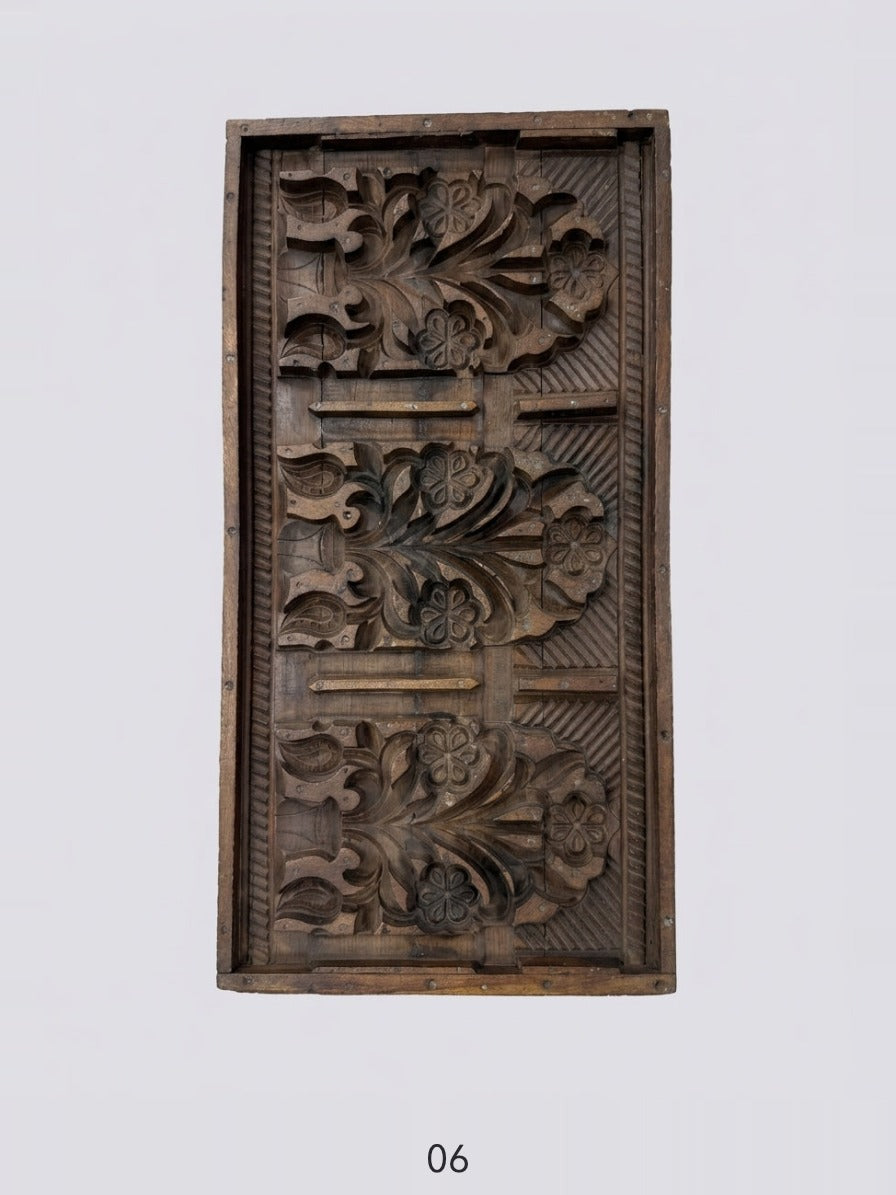 Antique Wooden Cement Moulds — piece 06
