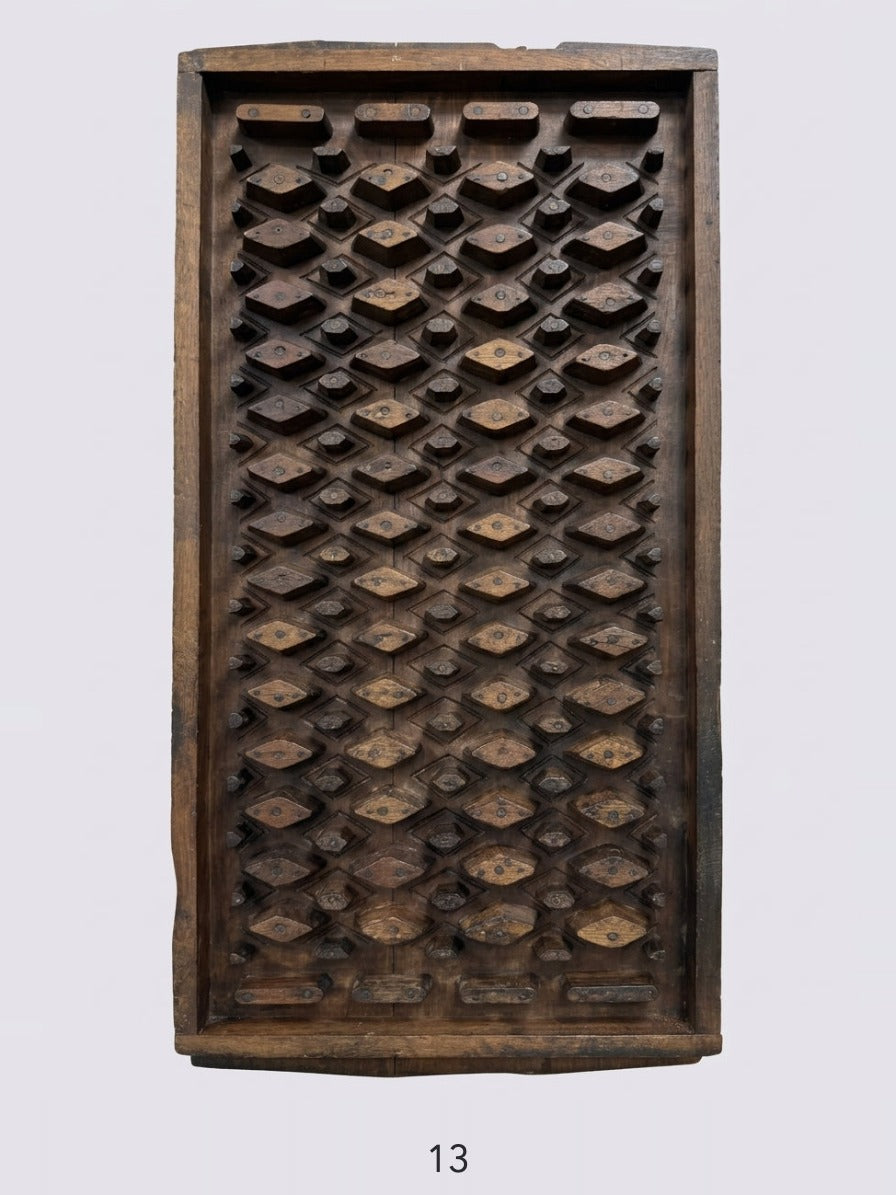 Antique Wooden Cement Moulds — piece 13
