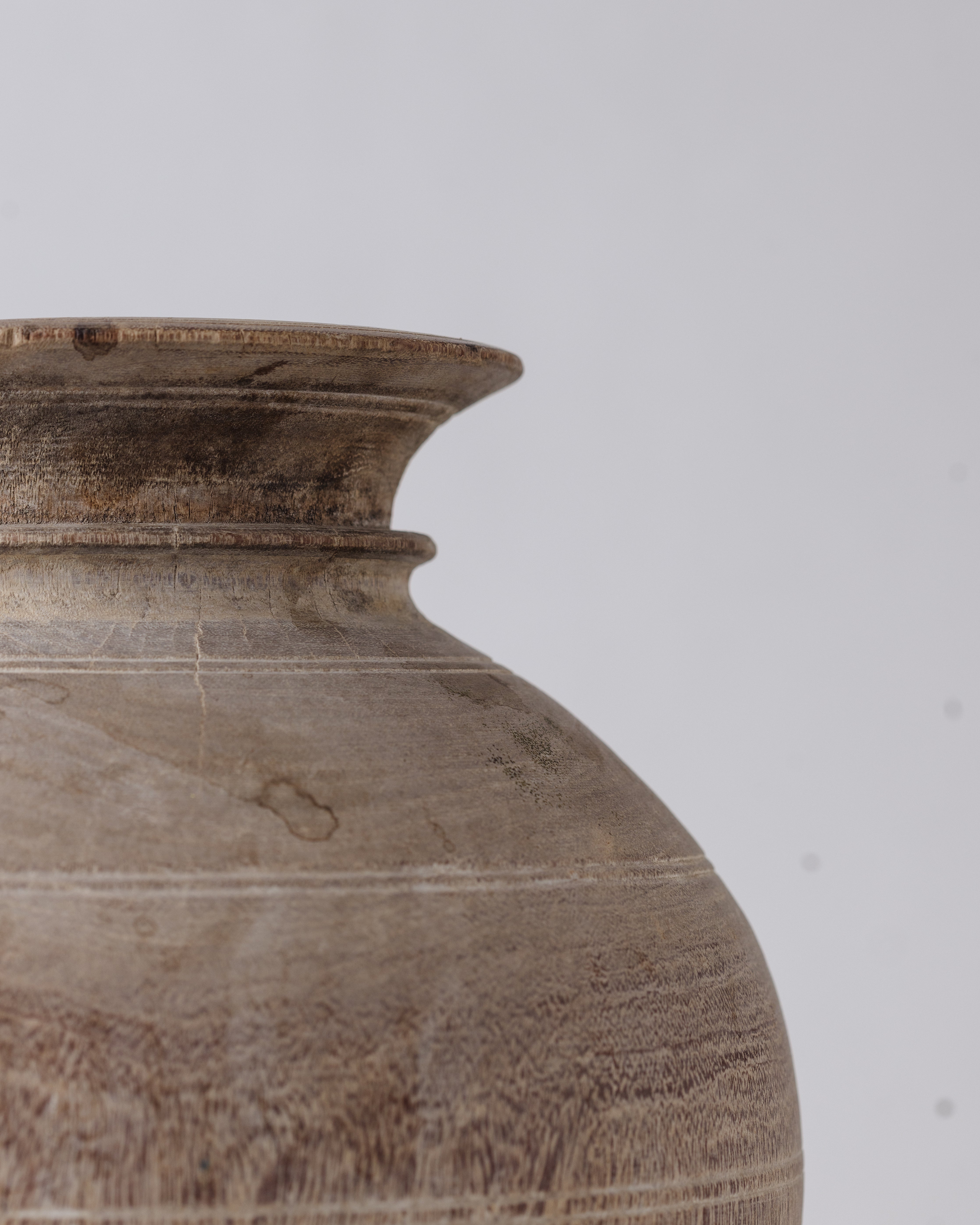Nepali Wooden Pot-Dolpa