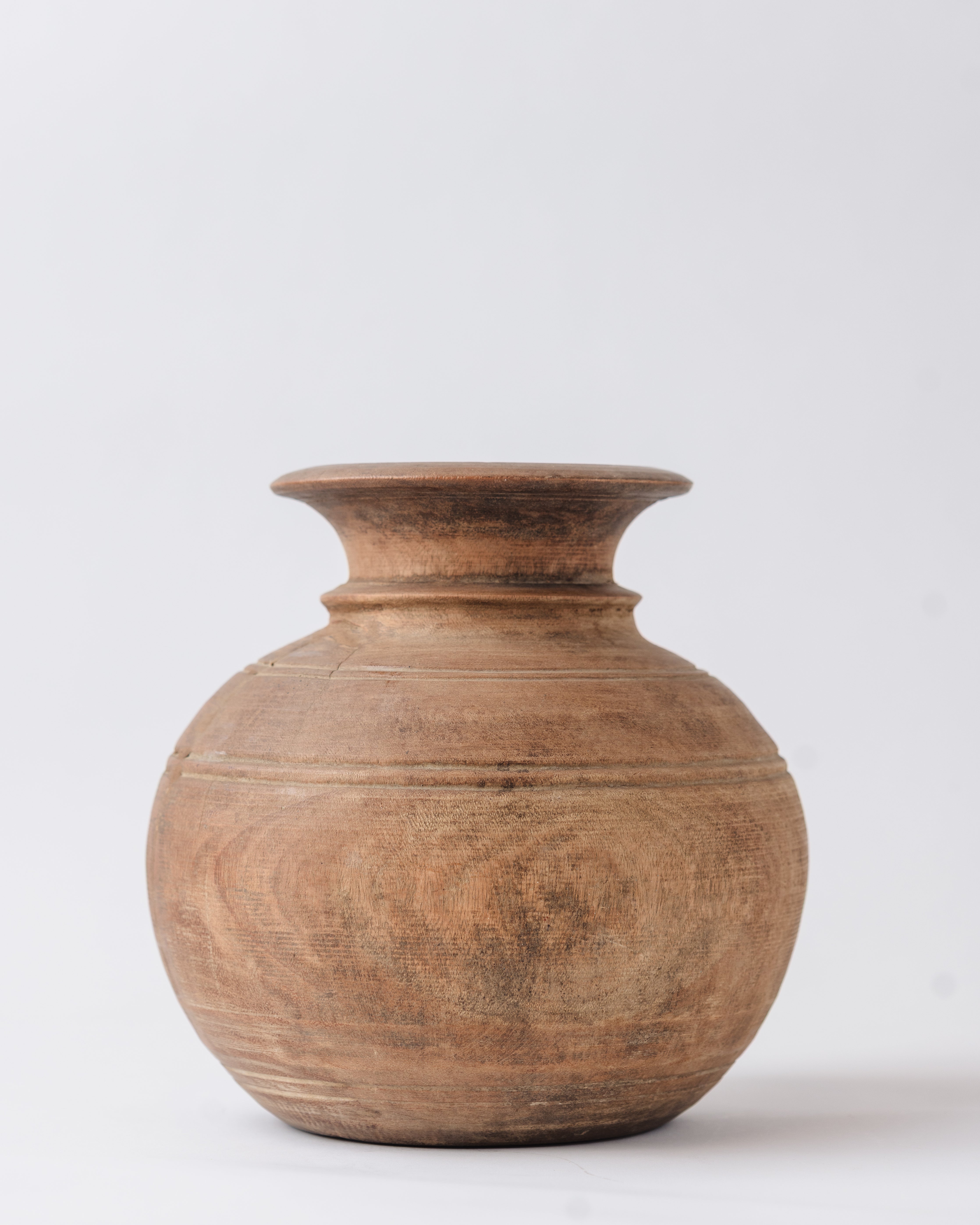 Nepali Wooden Pot-Dolpa