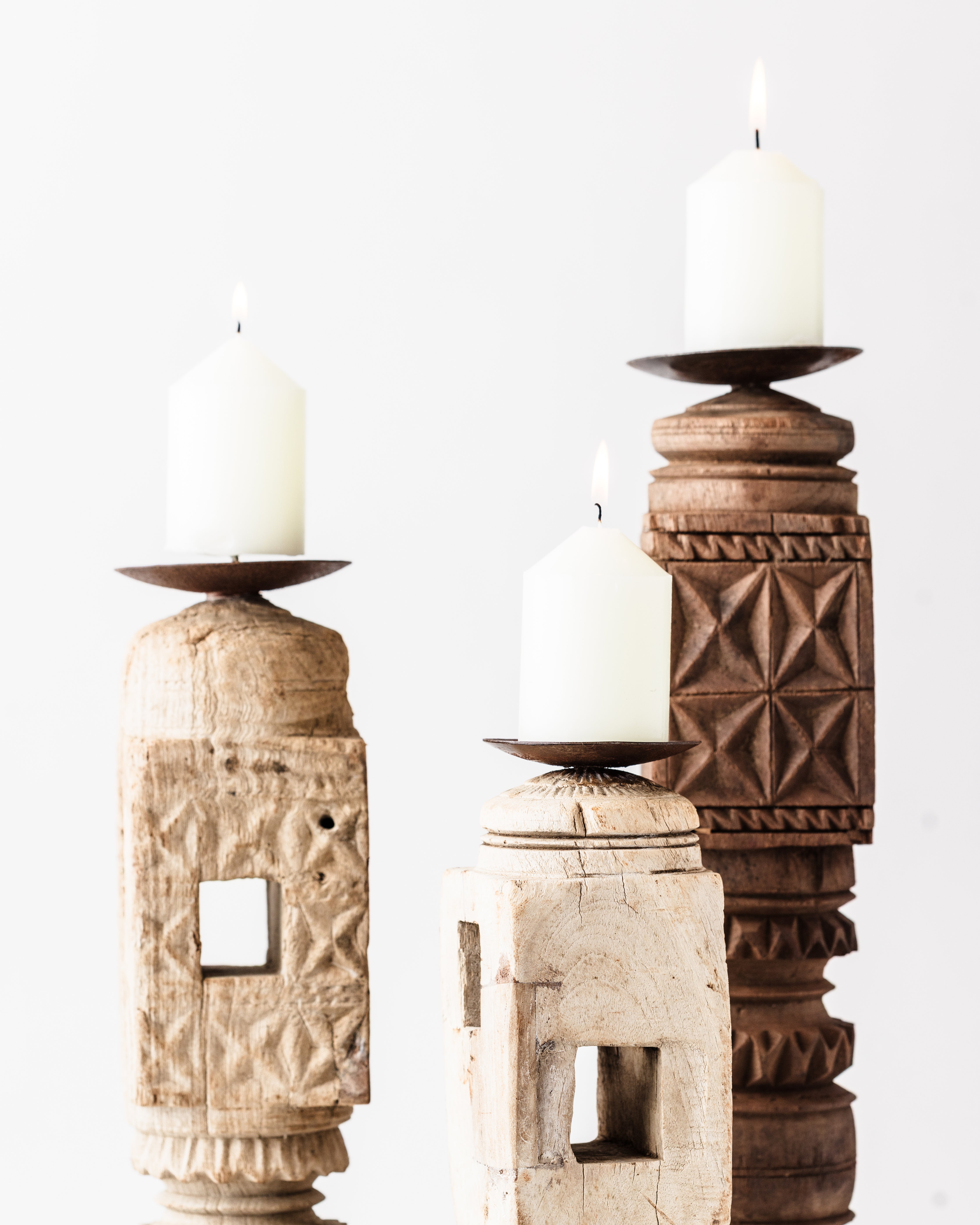 Charpai Candle Stand