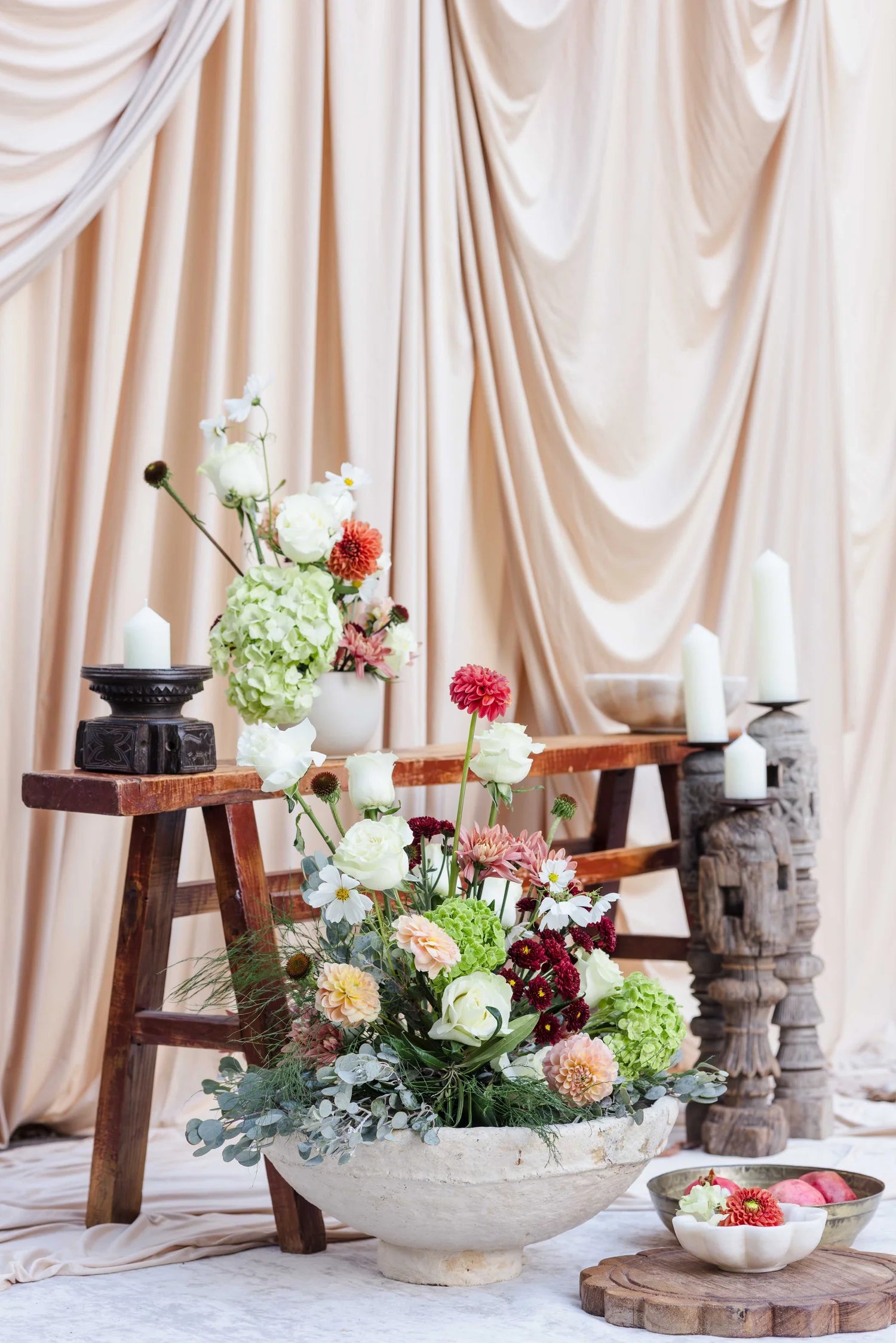 Charpai Candle Stand