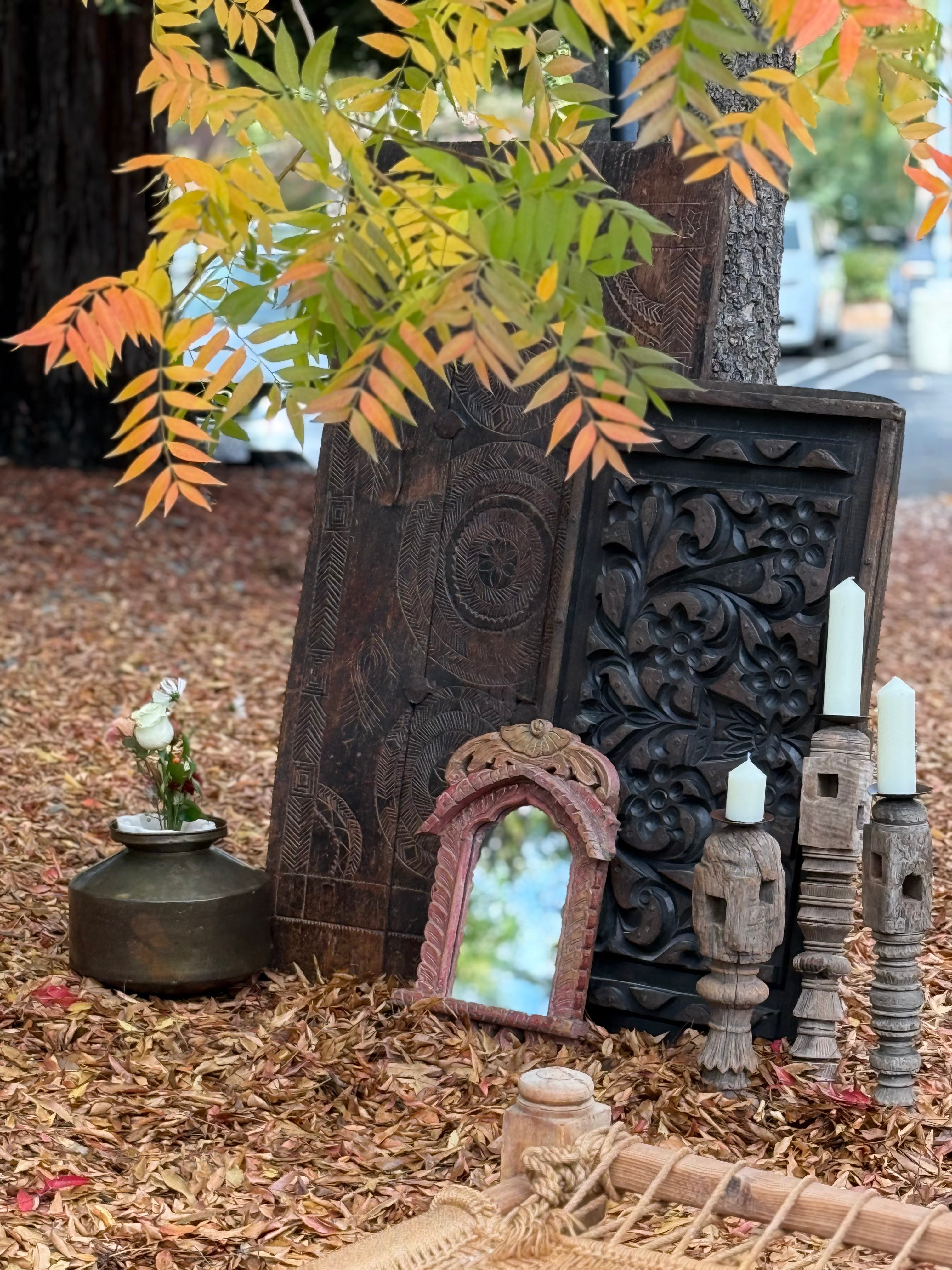 Charpai Candle Stand