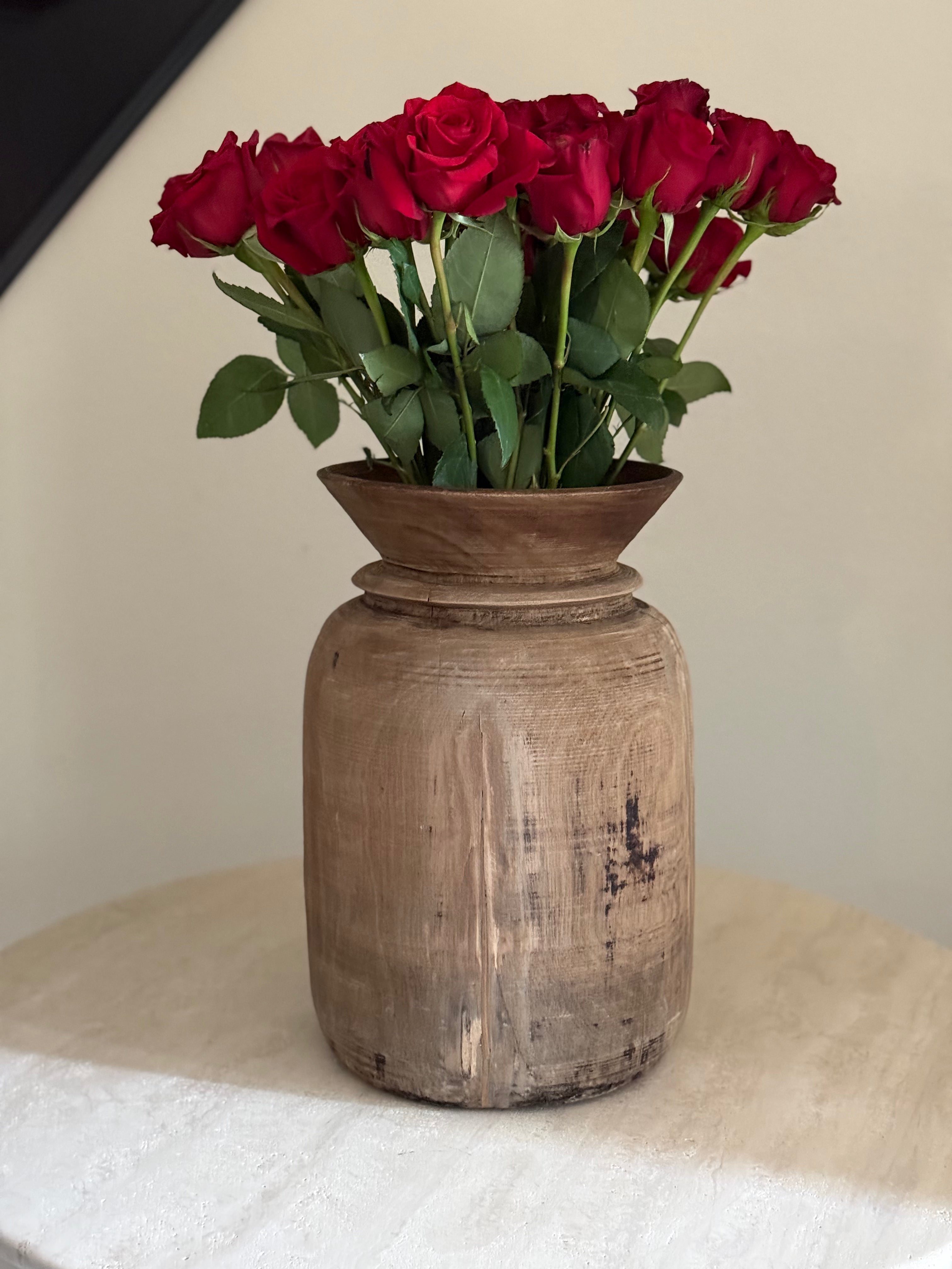 Nepali Wooden Pot-Limbu